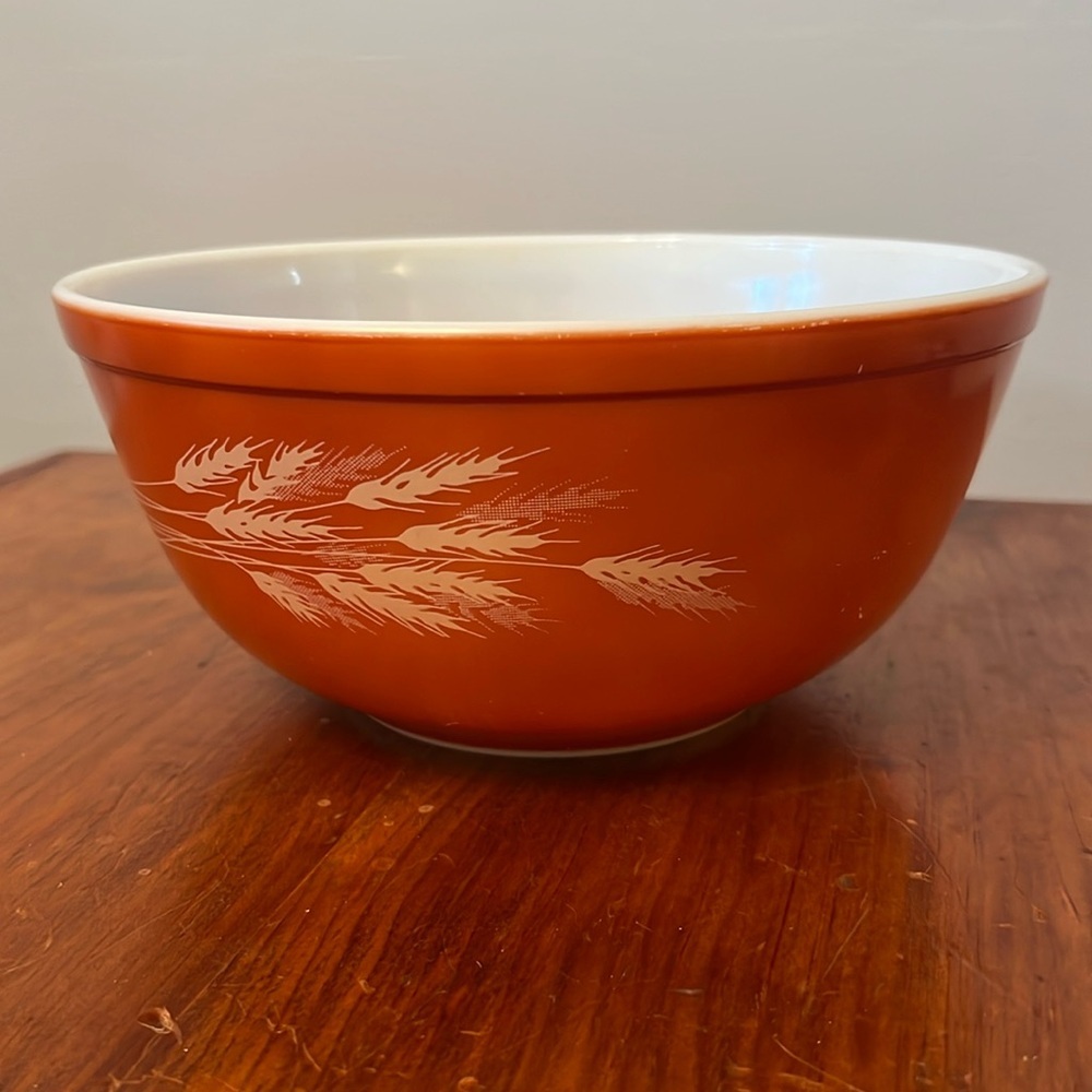 VINTAGE PYREX Autumn Harvest Wheat Pattern 403​